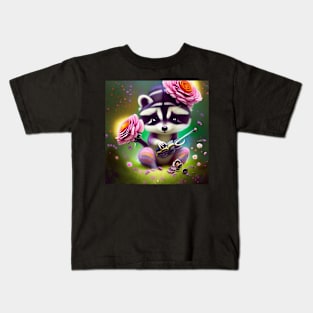 Racoon Fairy Kids T-Shirt